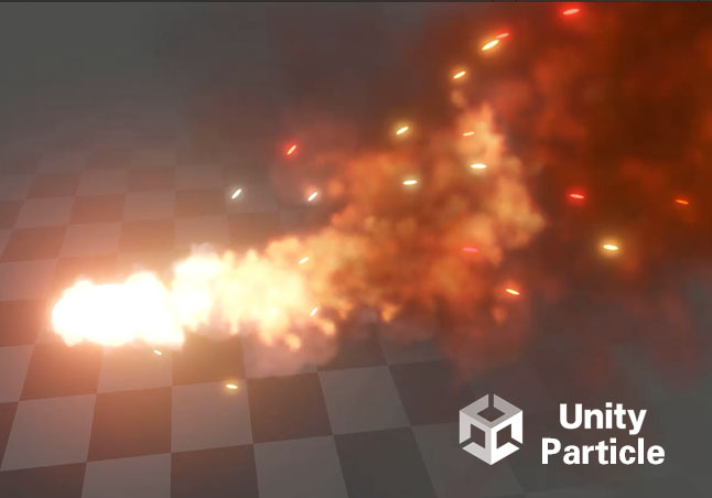 Unity Particle_常用的火焰特效-游戏特效案例库